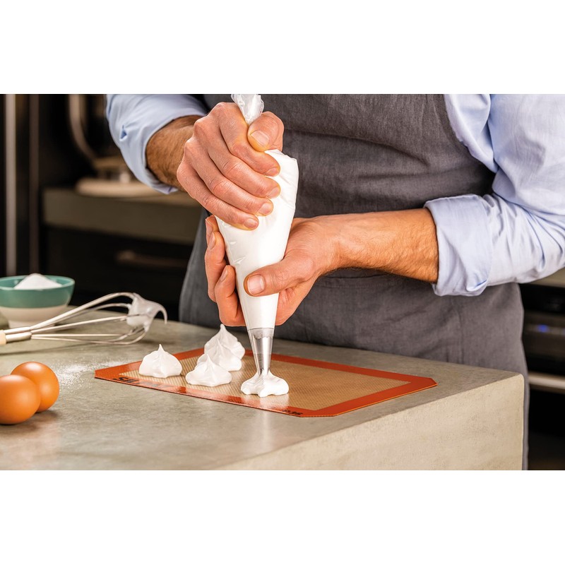 Silpat Premium Non-Stick Silicone Baking Mat, Petite Jelly Roll Size,