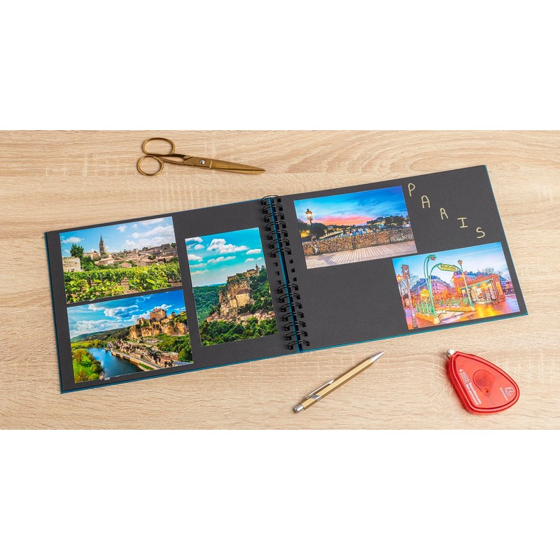 EXACOMPTA - Ref 16296E - Neo Déco Spiral Bound Photo