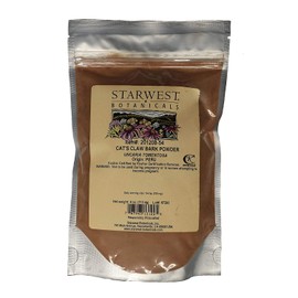 Starwest Botanicals Cat's Claw Bark Powder - Wildcrafted - 4 Oz (113 g) - Starwest Botanicals
