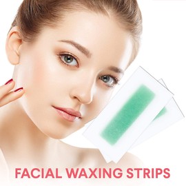 Myynti Women Hair Removal Waxing Strips for Eyebrows Face Upper Lip Chin Facial Wax Strips for Home Salon for Women Girls Multicolor 10 PCS