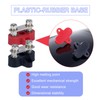 JIQI 2Pcs Bus Bar Terminal Block 1/4" Dual Stud Battery
