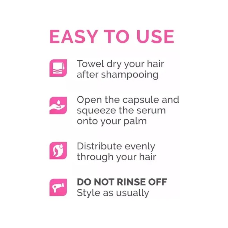 OXYGLOW 2x Hair Vitaminas Para Cabello Suero Vitamínico Bali Secret
