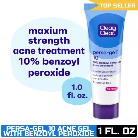 Clean & Clear Persa-Gel 10 Acne Gel, 10% Benzoyl Peroxide, 1 fl. oz