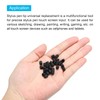 MECCANIXITY 100pcs 5mm Stylus Pen Fine Tips Conductive Rubber Capacitive
