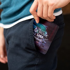 Lois - Wallet Boys Teenagers - Wallet Boys Teenagers with Youth Style - Wallet Men Wallet Boys Teenagers RFID Protection Black, Black (203617), American