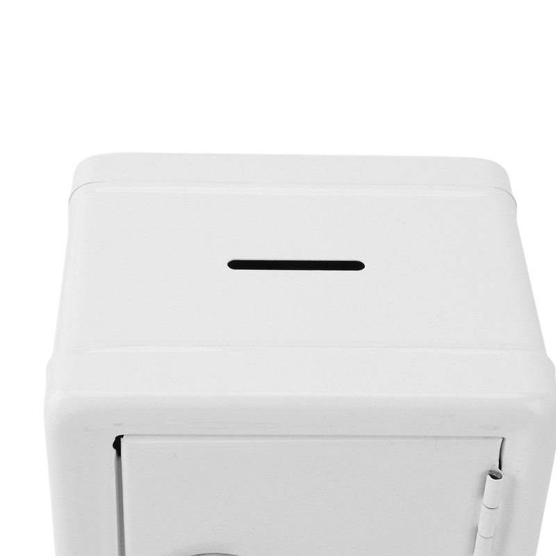 Money Bank Creative Cute Metal Vertical with Lock Keys Cash
