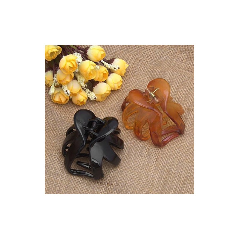 Hair Accessories,Women Octopus Claw Hair Clip Hairpin Accessory Curved Design