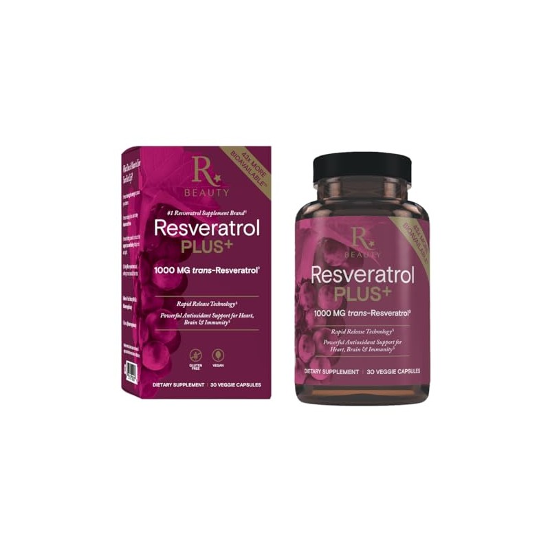Reserveage Resveratrol 1000mg Plus