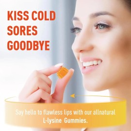 Gomitas Veganas de L-Lisina Sugawita con Vitamina C y Zinc para Energía