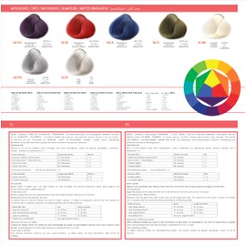 ARUAL - COSMETICA PROFESIONAL Arual tinte # 5.4 castano claro cobrizo