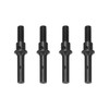 4Pcs Steel Front Rear Portal Stub Axle Drive Shaft for