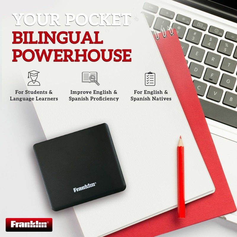 Franklin DBE-1200 Bilingual Electronic Dictionary – English-Spanish, Spanish English Digital