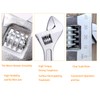 TopHomer Small Spanner 4 Inch 100MM Adjustable Spanner Non-Slip Mini