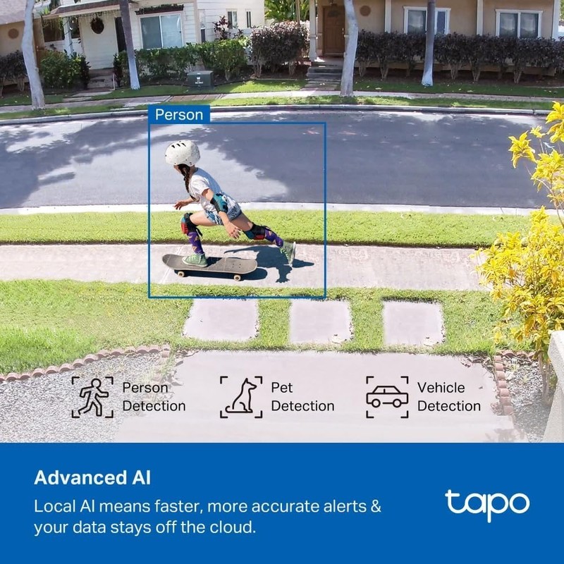 Tapo C465 4K 8MP UHD Security Camera Outdoor Wireless, All-in-One