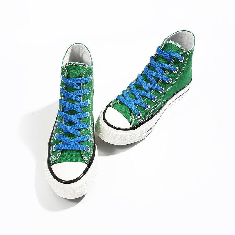 VSUDO VSUDO 180 cm Flat Sky Blue Trainer Laces for