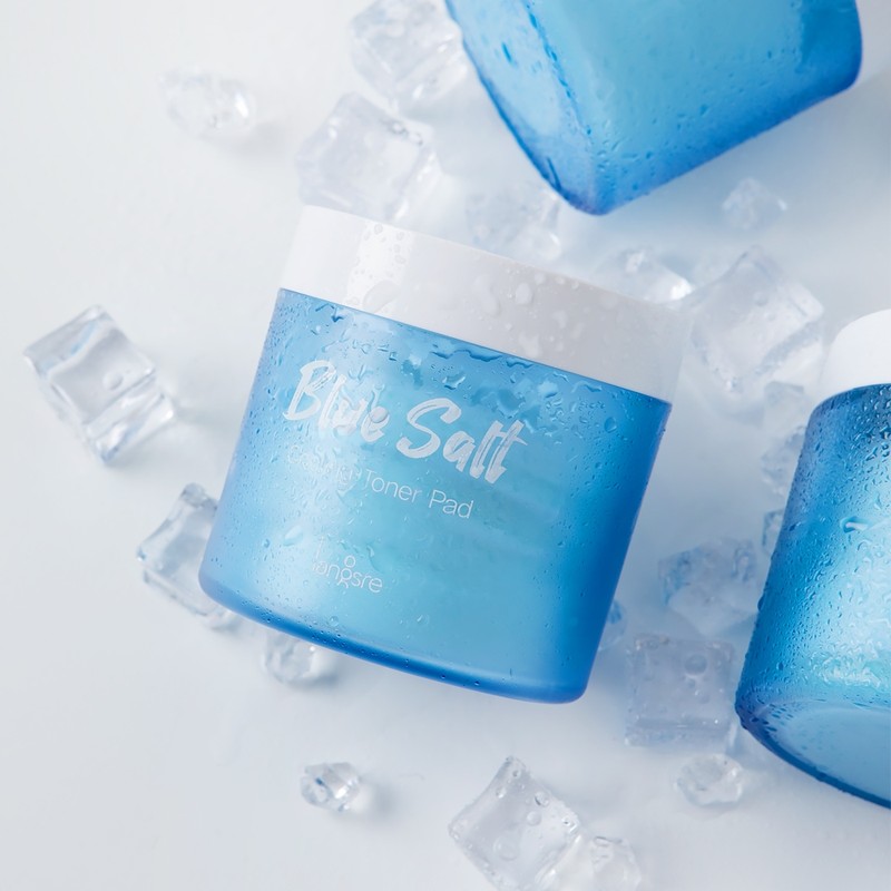 Lansray sebum, dead skin cells, blue salt cooling toner pads,