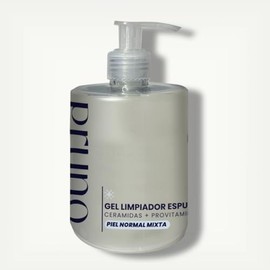 PRUNO Dermolimpiador Facial Suave para Uso Diario | Limpia sin Resequedad, con Ceramidas y Provitamina B5 | Respeta la Barrera de la Piel, Apto para Todo Tipo de Piel y Rutinas con Activos