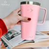 Hidranur Termo Taza Vaso Con Tapa Para Bebida Fría Y
