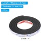 PATIKIL 2m/6.6ft Sealing Foam Tape, 2 Pack 2.5cm Wide 10mm