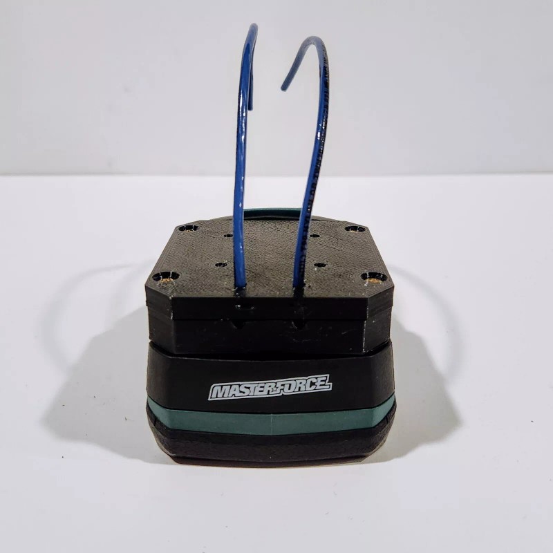 Battery Power Source Adapter Dock for Masterforce 20v Battery -