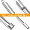 Coufce Multi-Function Corer and Pitter Set 4 Pieces Stainless Steel