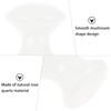 Artibetter Gua Sha Scraping Massage Stone Natural Mushroom Shape Rose