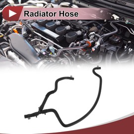 X AUTOHAUX 1 Pc Radiator Hose for Land Rover Range Rover Sport 4.4L 2006-2009 Engine Overflow Hose No.PCH500153 Black Rubber