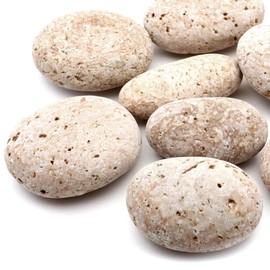 Himekwa rhyolite Himekawa Natural Stone, 10.6 oz (300 g), Tumbled Large Size, Made in Niigata Prefecture, Itoigawa, Japan, Power Stone, Made in Japan