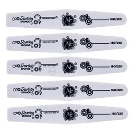 Lima Sponge 180/220, 5 Piezas, Uñas Mc Nails