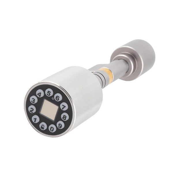 Asixxsix Cylinder Lock, Brass Lock Cylinder Support Fingerprint Bluetooth APP