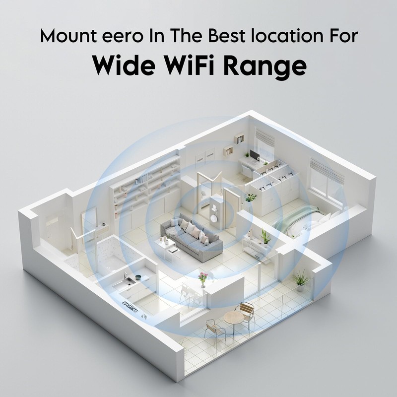 QUIDDITY WiFi 7 Wall Mount Kit for TP Link Deco