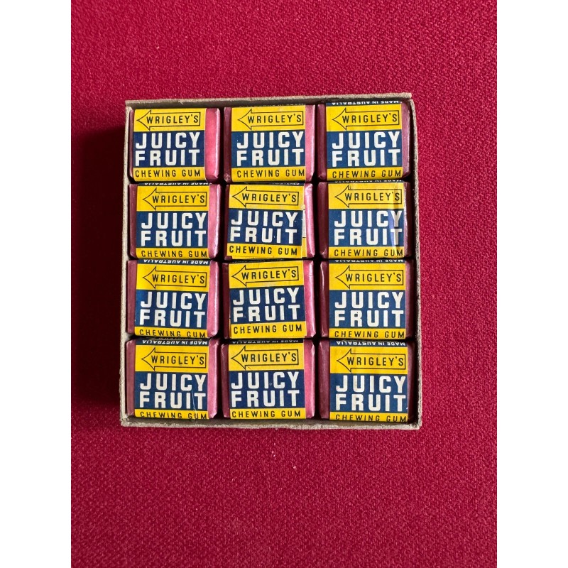 1950, Wrigley's JUICY FRUIT , "Un-Opened" Pellet Gum Pack (Scarce