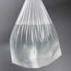 Ponpong 15 Litre Clear Garbage Bin Bags, Bin Liners, 6