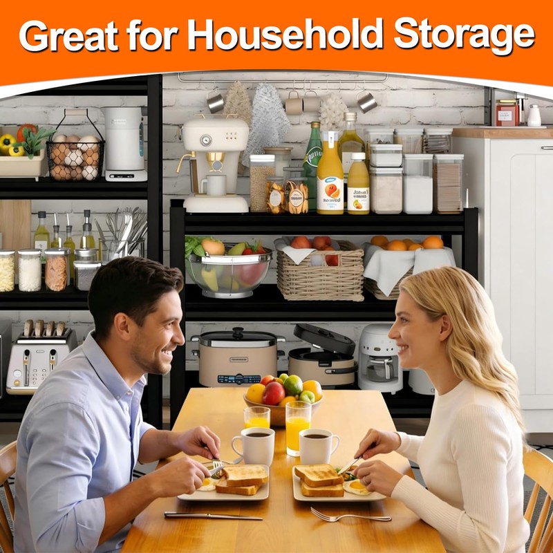 Metal Garage Shelving for Storage - 40" W x 16"