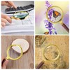 cobee 10X Reading Magnifying Glass Handheld Magnifier for Elderly Learning