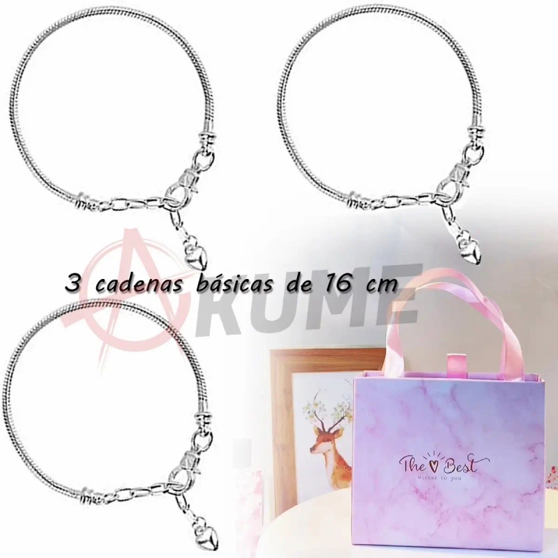 Juego De Hacer Pulsera Con Cuentas De Cristal Diy Para