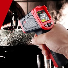 Temperatura Industrial Eujgoov -50  a 680  (-58   1056 ) con Pantalla LCD en Color HD Y Suspensión Inteligente(TA601A (color screen -50-480 degrees)) 