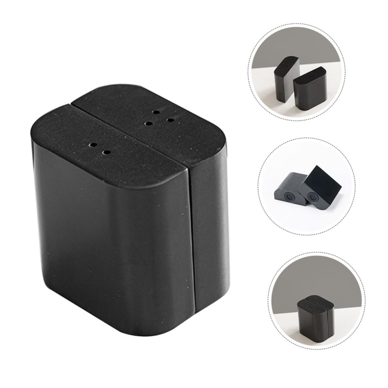 Ciieeo Mini Pepper Shaker Compact Salt Pepper Shaker Airtight Lid