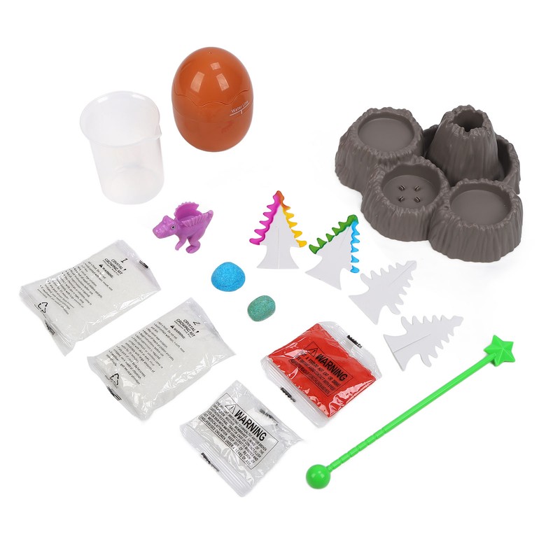 Children Chemical Science Kit Kid Science Experiments Volcanic Eruption Scene