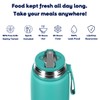 SHO Food Flask - Vacuum Insulated, Double Walled Stainless Steel