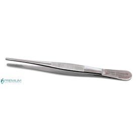 3 Pcs Dressing Tweezer Forceps 5.5" (14cm) Standard Pattern Serrated Tip Surgical Instruments