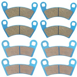 Front & Rear Brake Pads Ceramic for 2016-2021 Polaris General, Replace for 1911228 1912508 2205949 1911197 2203318 2203930, 4 sets Front and Rear Brake Pads