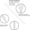 Retec Cable Zip Ties 100 Pack of White Self Locking