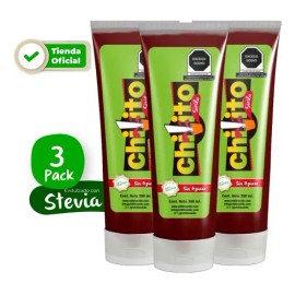 Chilito Sirilo Stevia 300ml ( 3 Piezas)