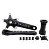DJC Prowheel Road Bike crankset 110bcd Build-in Spindle Hollow tech