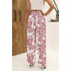 Angerella Women Palazzo Pants Summer Boho Wide Leg High Waist
