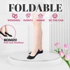 Silky Toes Foldable Flats for Women Purse Ballet Shoes Ballerina