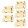 5Pcs Champagne Bottle Stopper Stainless Steel Champagne Sealer Plug Reusable