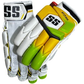 SS Storm Batting Cricket Glove- Yellow/Green