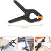BRAVECOW 20 x spring clamps, clamping clamps with large span,